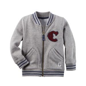 BOYS Carter’s Fleece Baseball Jacket